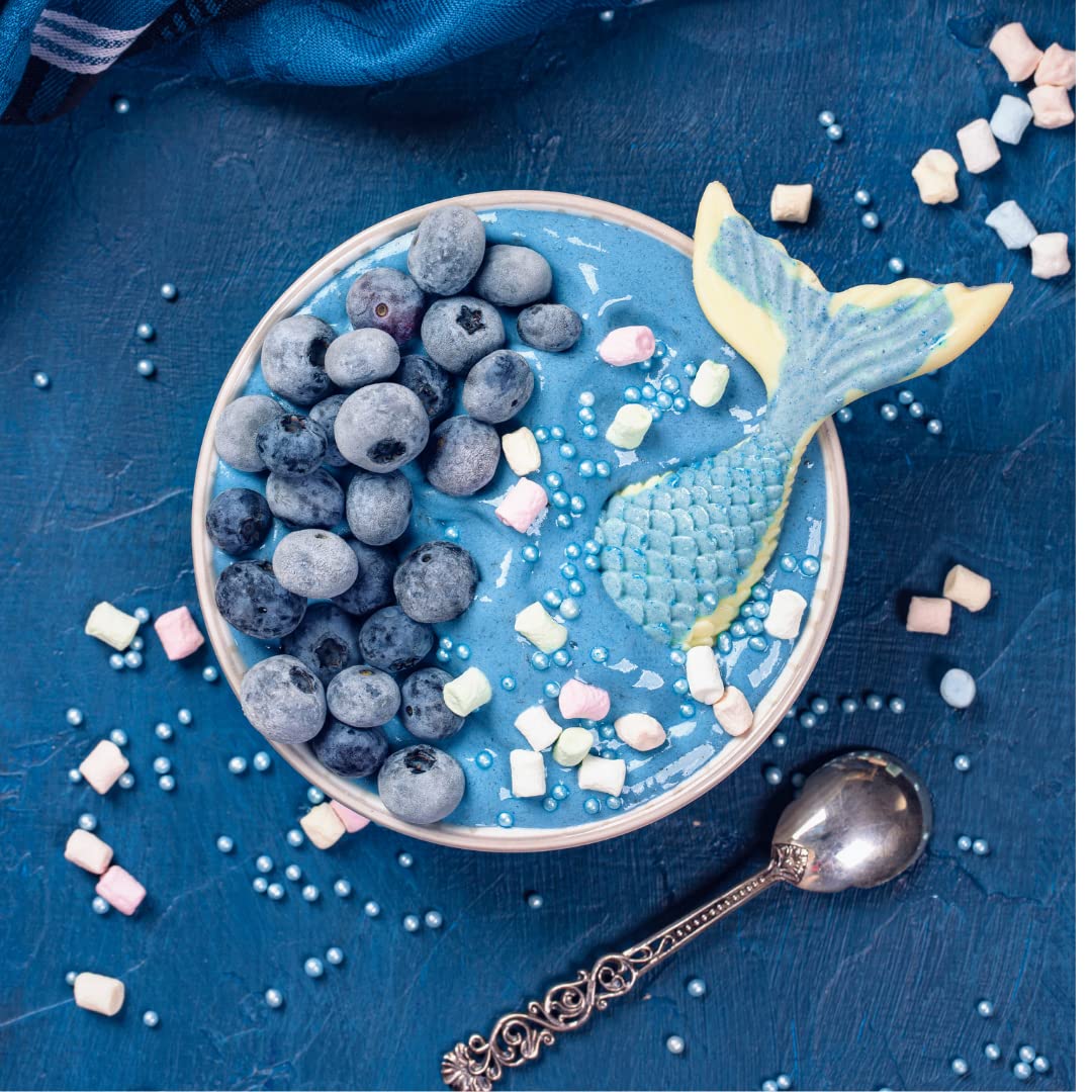 Ellie's Best Espirulina azul, perfecto para yogur y bowls coloridos