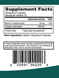 ELP ESSENTIAL Colágeno Plus Vitamina C, etiqueta visible con información de la fórmula.