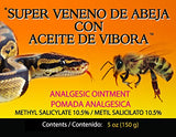 ELP ESSENTIAL Veneno de Abeja, textura cremosa de la pomada, experiencia suave al aplicar.