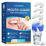 Protector nocturno Elsophie en pack, protege dientes durante la noche y facilita descanso.