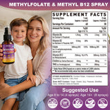 Elysx metilfolato B12 para niños, dosis diaria suave.
