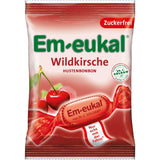 Em-Eukal Cereza Silvestre sin azúcar: textura suave y mentol refrescante.