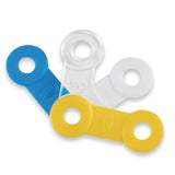 EMA azul con ajuste preciso y duradero para mayor comodidad.