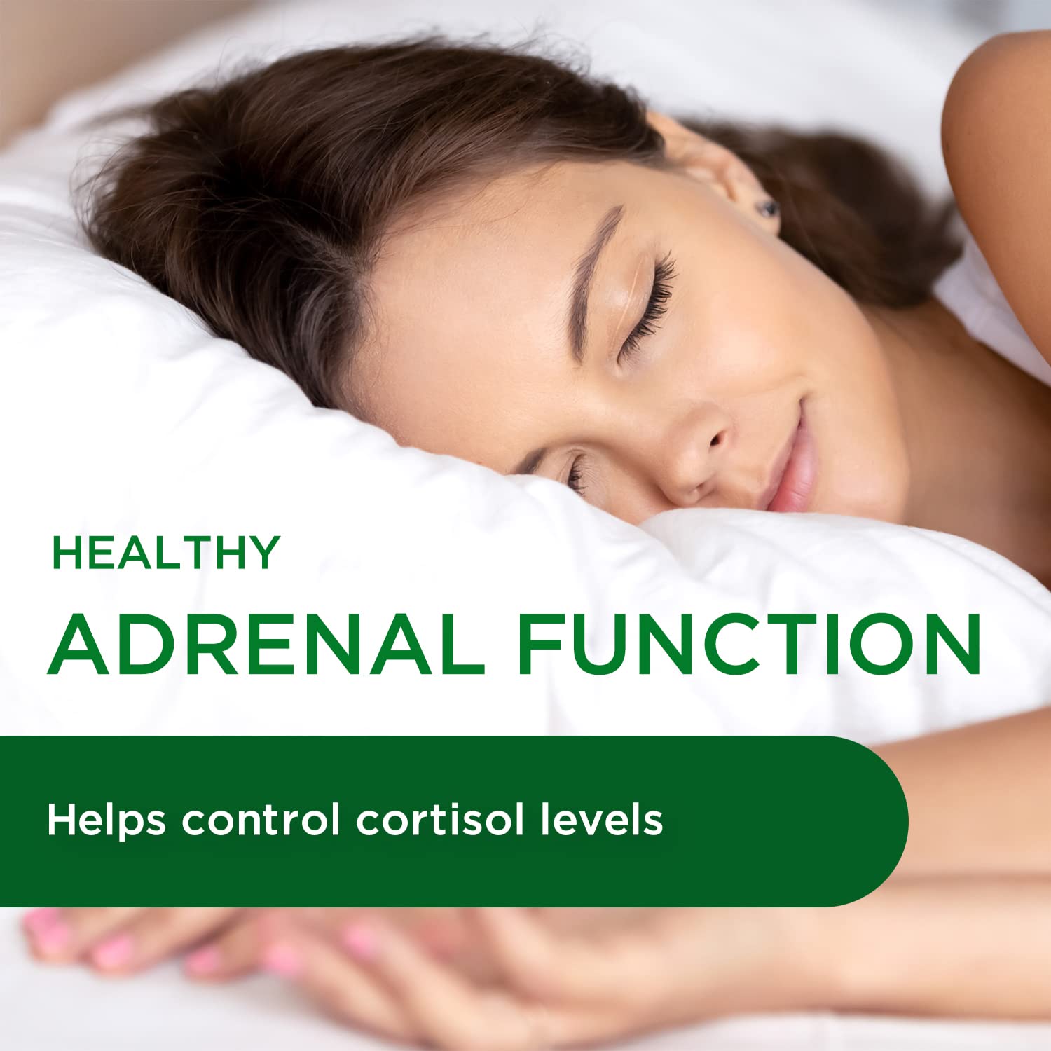 EMERALD LABS Adrenal Health: etiqueta detalle mostrando ingredientes clave