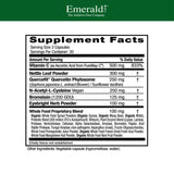 EMERALD LABS Allergy Health: cápsulas veganas que facilitan una rutina diaria sin gluten.