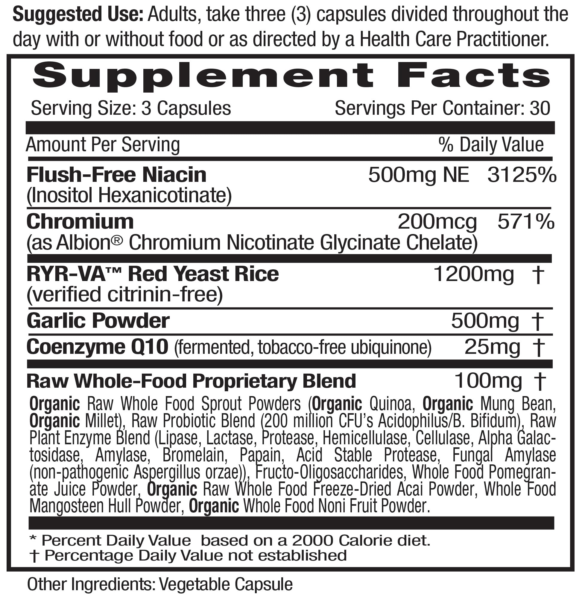 Botella de cápsulas vegetales de Emerald Labs para uso diario.