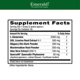 Emerald Labs, cápsulas digestivas con regaliz DGL para la mucosa intestinal.