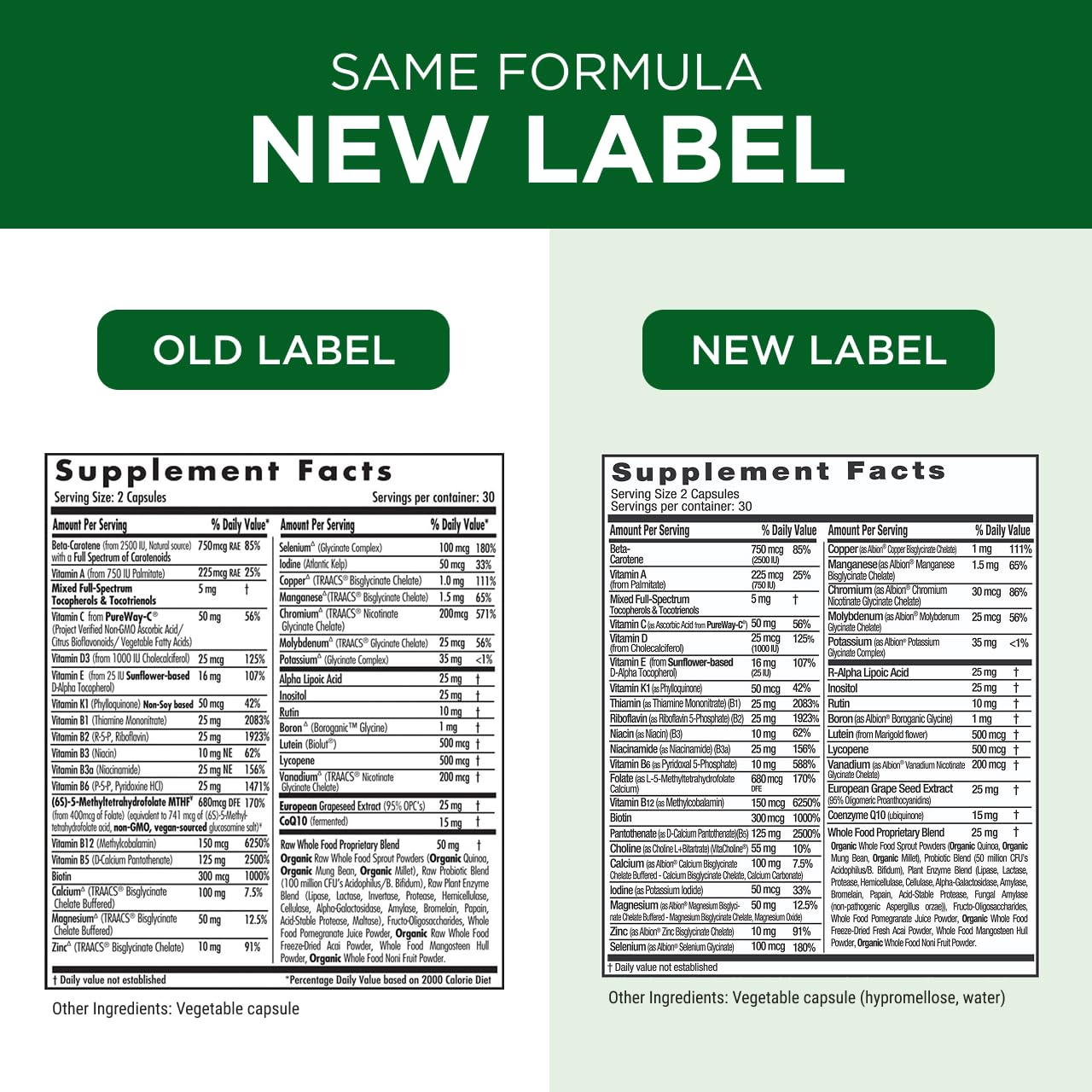 EMERALD LABS Complete Premium Multi, enzimas digestivas y probióticos para digestión suave.