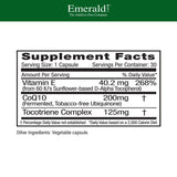 EMERALD LABS CoQ10 200 mg — cápsulas para energía diaria y vitalidad