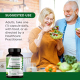 Emerald Labs detalle de etiqueta con información de nutrientes.