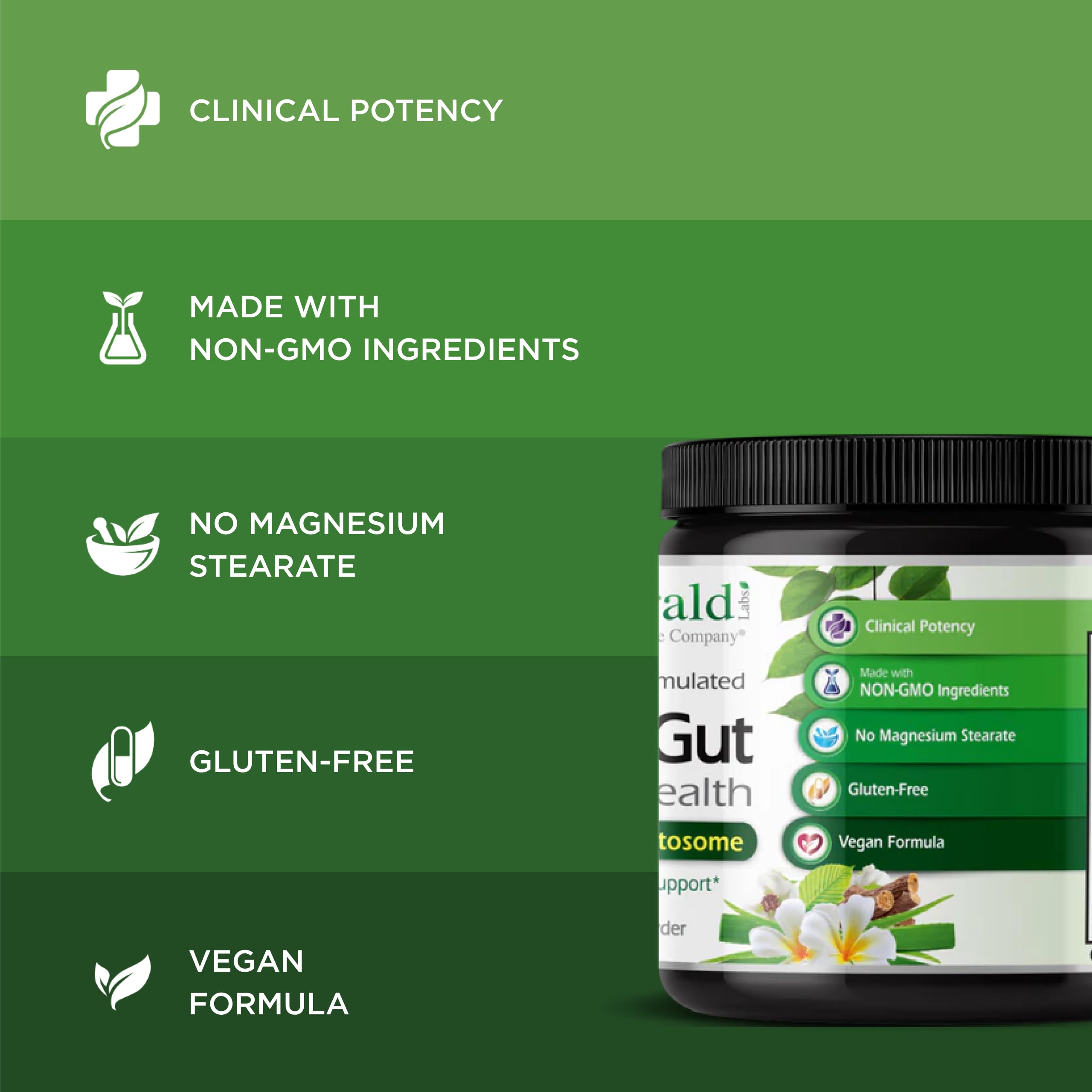 Emerald Labs, extracto de aloe vera para confort digestivo.