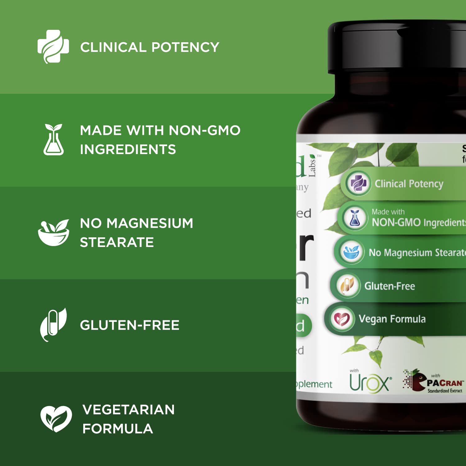 Emerald Labs extracto de cola de caballo, apoyo urinario posible.