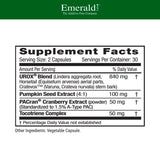 Emerald Labs extracto de semillas de calabaza, apoyo a la salud de la vejiga.