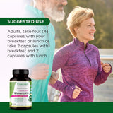 Emerald Labs guía visual salud cardiovascular para mujeres 45+.