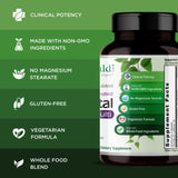EMERALD LABS Ingredientes de alimentos integrales: nutrientes de origen vegetal