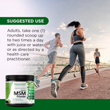 EMERALD LABS MSM Caja Presentación: envase práctico para uso diario.
