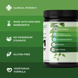 Emerald Labs MSM polvo, etiqueta vegana y sin gluten para confianza dietética