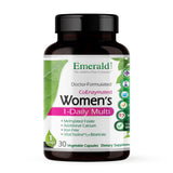 EMERALD LABS botella de multivitamínico para mujer, listo para uso diario.