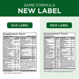 EMERALD LABS Multivitamínico Completo Diario, etiqueta de ingredientes para confirmar nutrientes clave