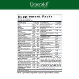 EMERALD LABS multivitamínico diario 45+ para hombres, cápsulas vegetales