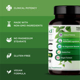 Presentación de caja de EMERALD LABS NAC 600 mg para almacenamiento