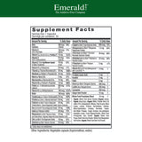 Emerald Labs Prenatal cápsulas vegetales para nutrientes diarios.