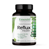 EMERALD LABS Reflux Health, botella con Mucosave para apoyo digestivo suave