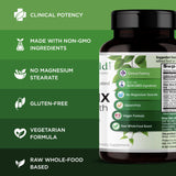 EMERALD LABS Reflux Health, enzimas digestivas para descomponer alimentos