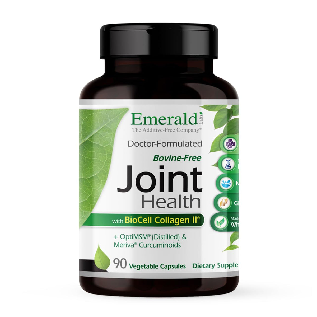EMERALD LABS Salud Articular: botella de cápsulas para movilidad diaria