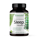 Botella de Emerald Labs Sleep Health para descanso nocturno tranquilo