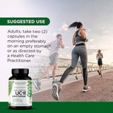 EMERALD LABS UC-II: cápsulas sin gluten ni aditivos para dietas sensibles.