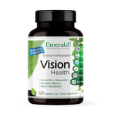 Emerald Labs Visión Salud frasco frontal para apoyo diario ocular.