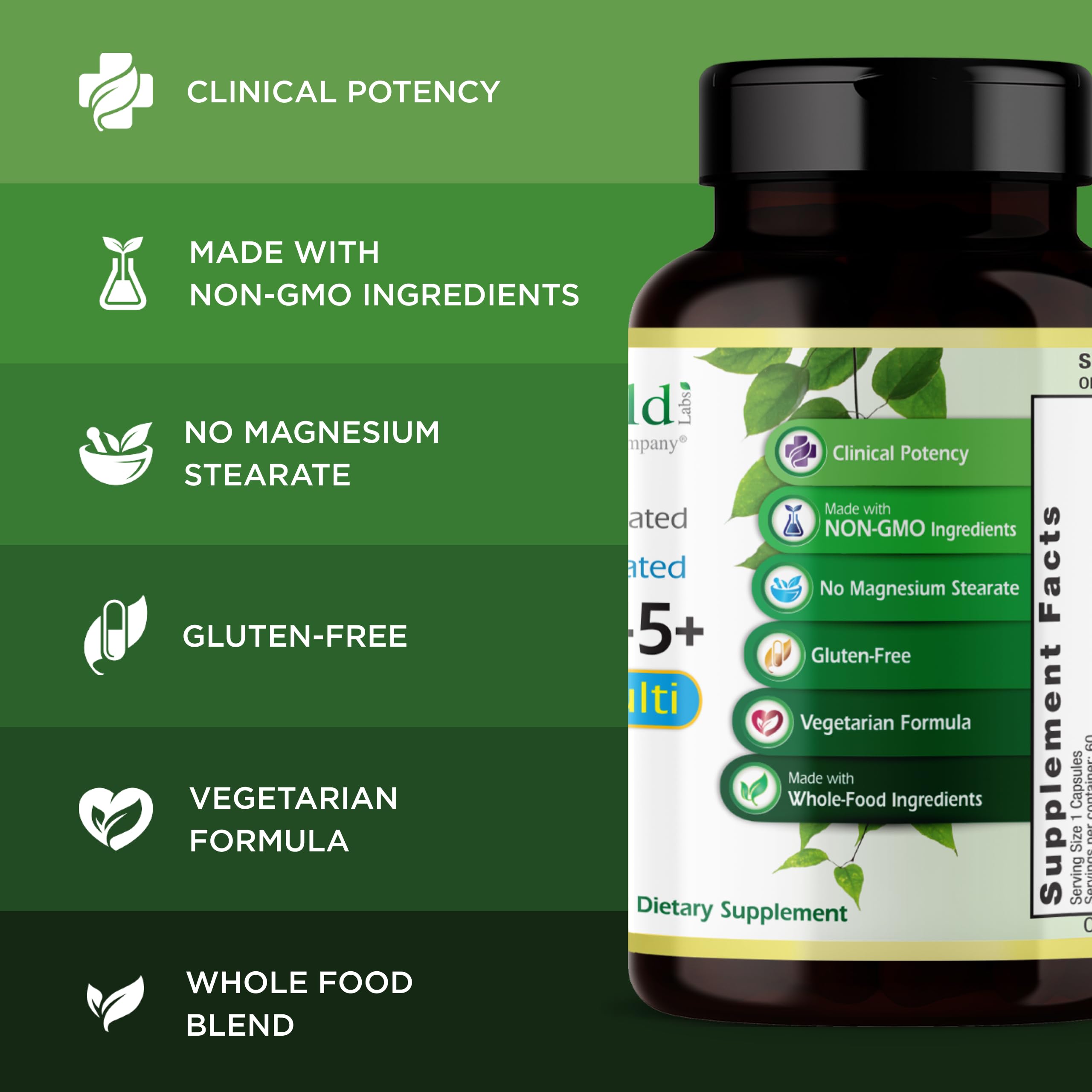 EMERALD LABS vitaminas B, C, D y K con absorción mejorada