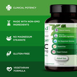 Cápsulas Emerald Labs Zinc 25mg para absorción eficaz y soporte diario.