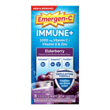 Emergen-C Immune+ sobres frente, apoyo diario al sistema inmune.