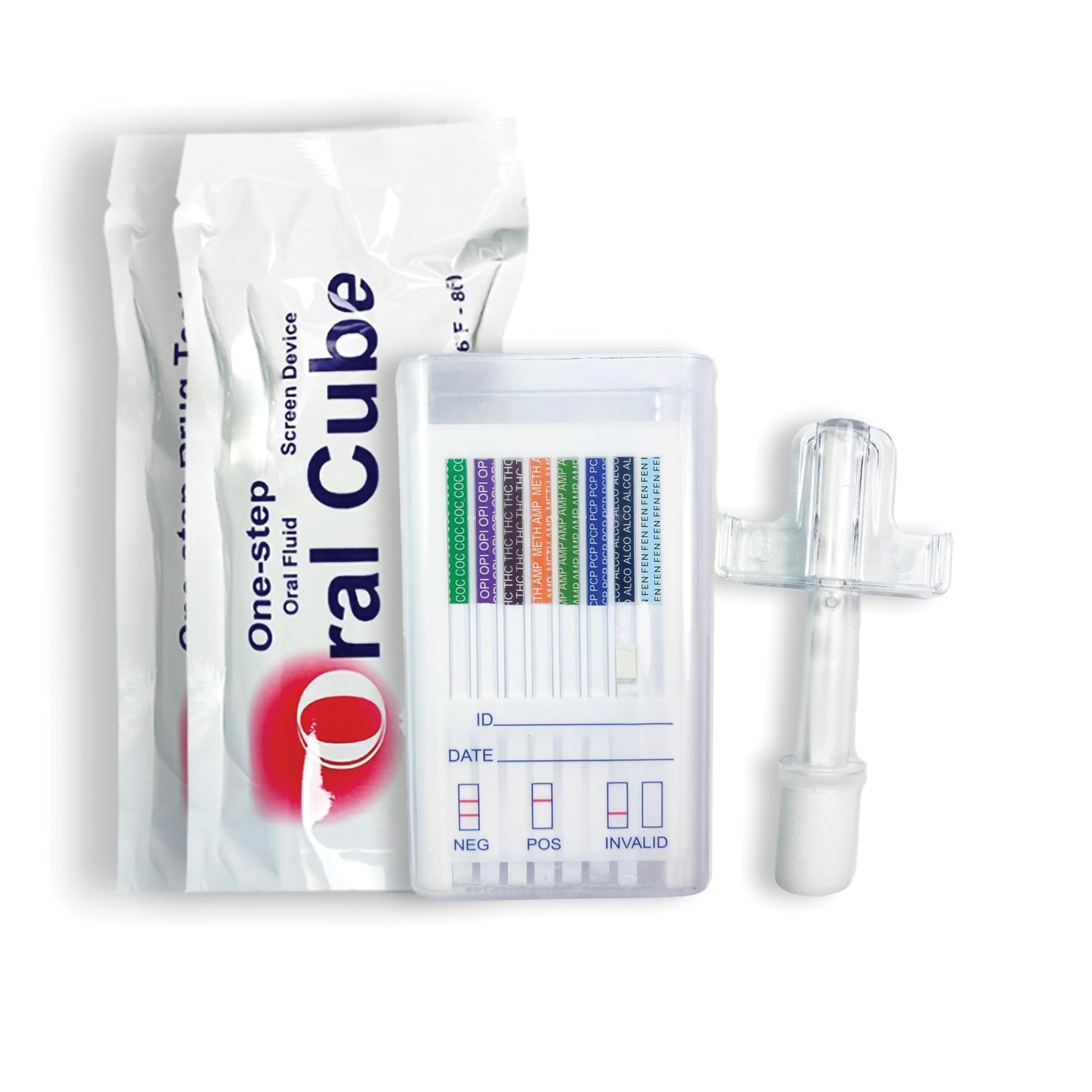 Emnce 10 Panel Kit: muestra de saliva para pruebas rápidas en casa.