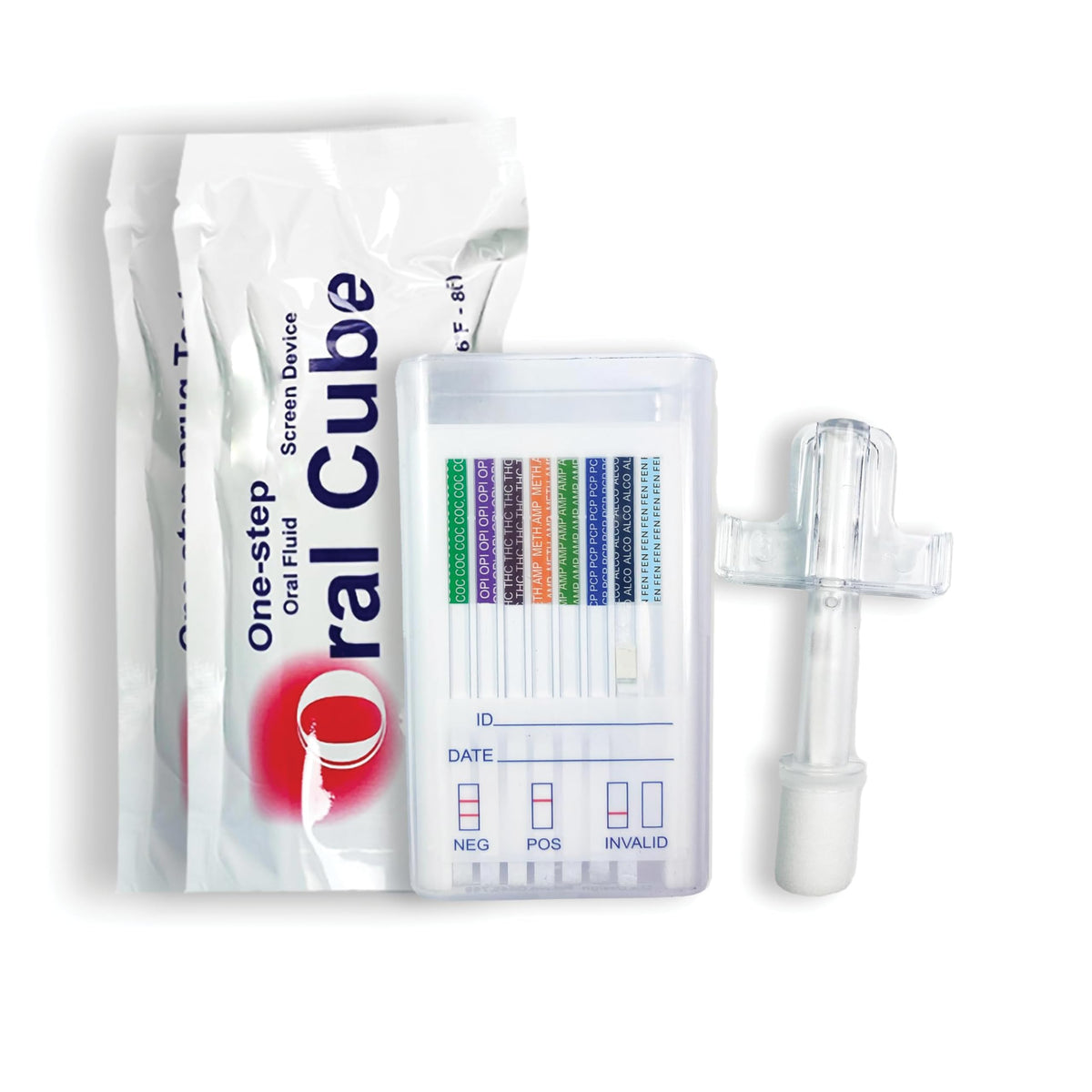 Emnce 10 Panel Kit: muestra de saliva para pruebas rápidas en casa.
