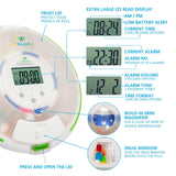 EMP EZIMEDPIL carrusel removible para rellenar medicamentos cómodamente.