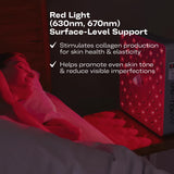 EMR-TEK Firedragon Pro mezcla de luz roja e infrarroja cercana para versatilidad.