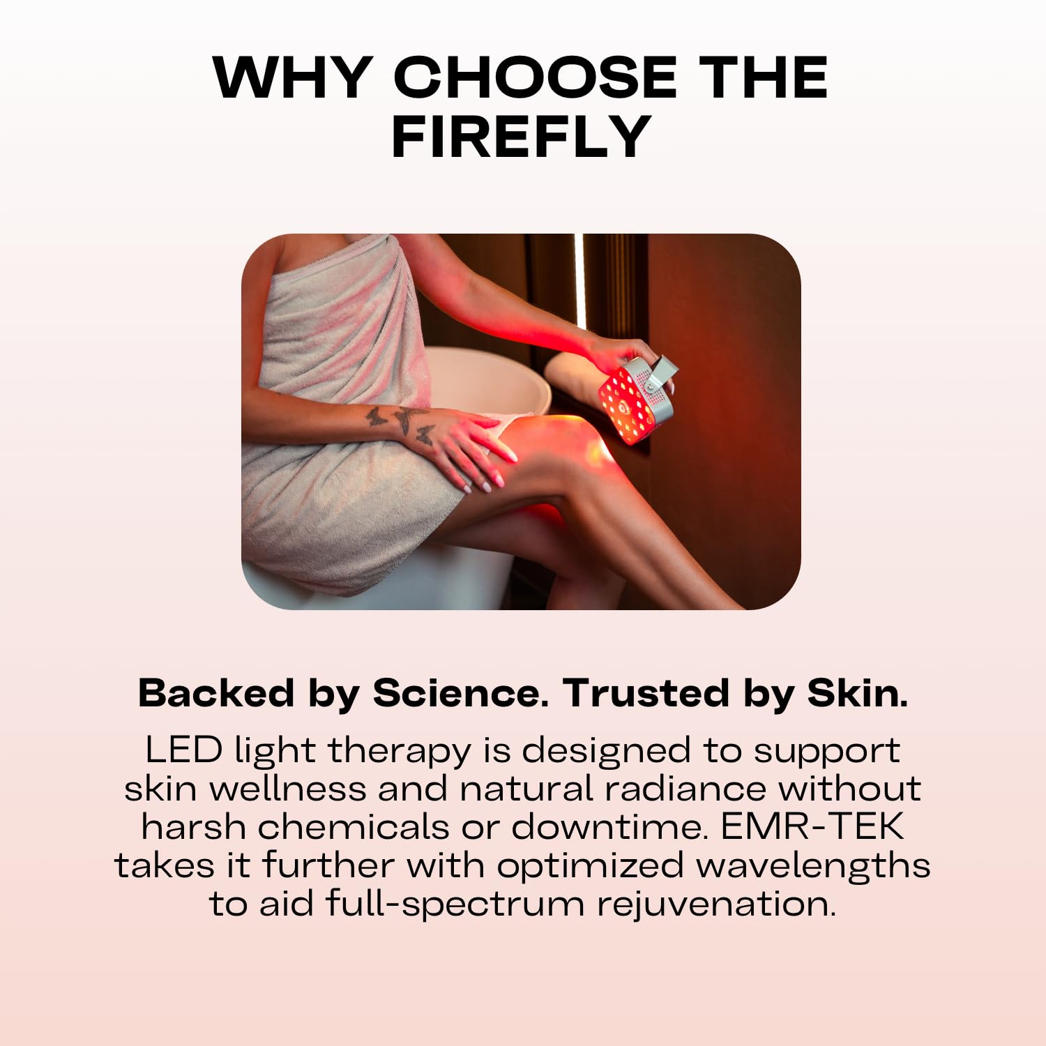 EMR-TEK FireFly operación sin parpadeo para experiencia estable
