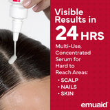 EMUAIDMAX serum gotero aplicador, aplicación precisa para alivio inmediato