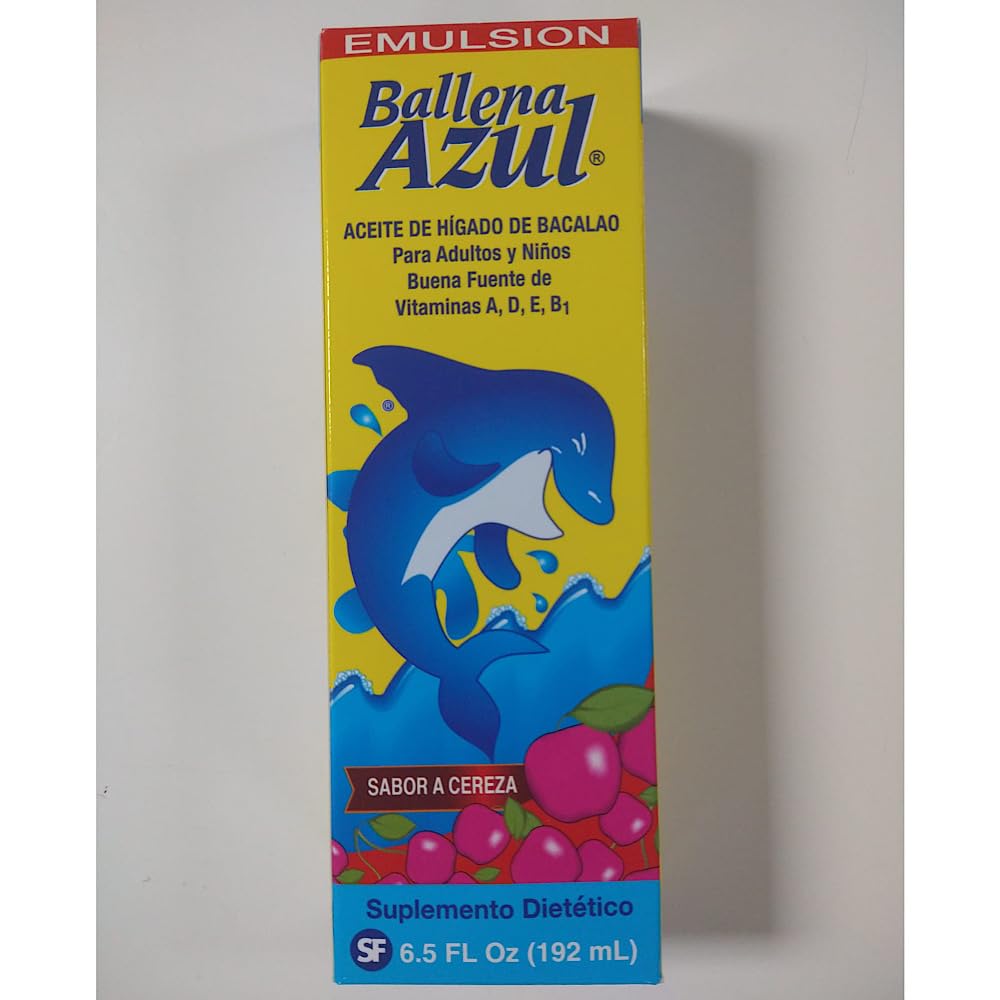 EMULSION BALLENA AZUL, textura cremosa lista para mezclar con comidas