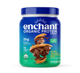 Enchant Proteína Orgánica: batido cremoso con cacao, cacahuete y energía diaria.