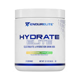 EndurElite Hydrate Elite, bote de 31 porciones, sabor Caramelo Manzana para entrenamientos.