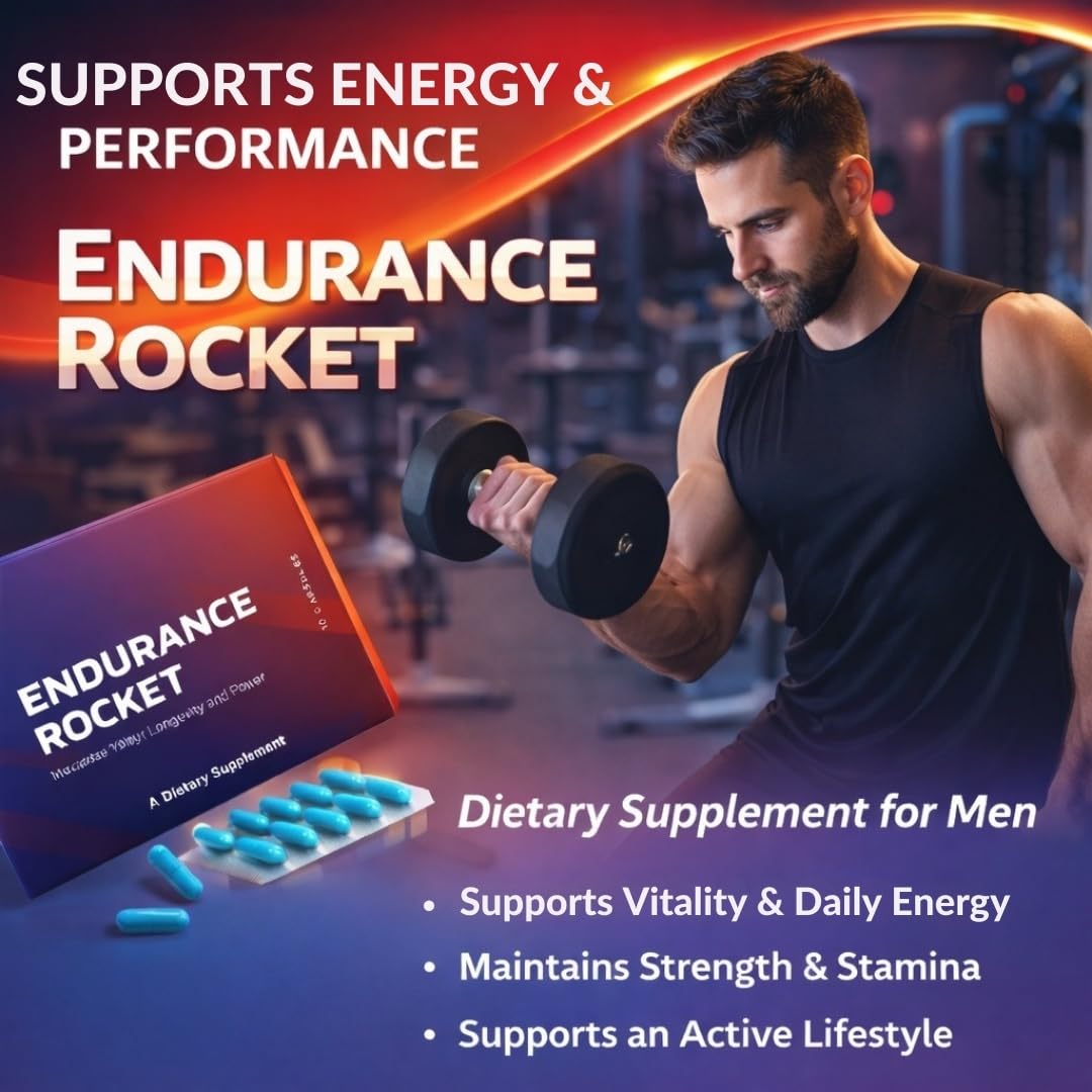 Endurance Rocket aporta energía sostenida para días de entrenamiento intenso.