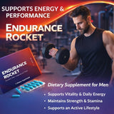 Endurance Rocket aporta energía sostenida para días de entrenamiento intenso.