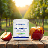 EndurElite Hydrate Elite, muestra de sabor Caramelo Manzana para bebida refrescante.