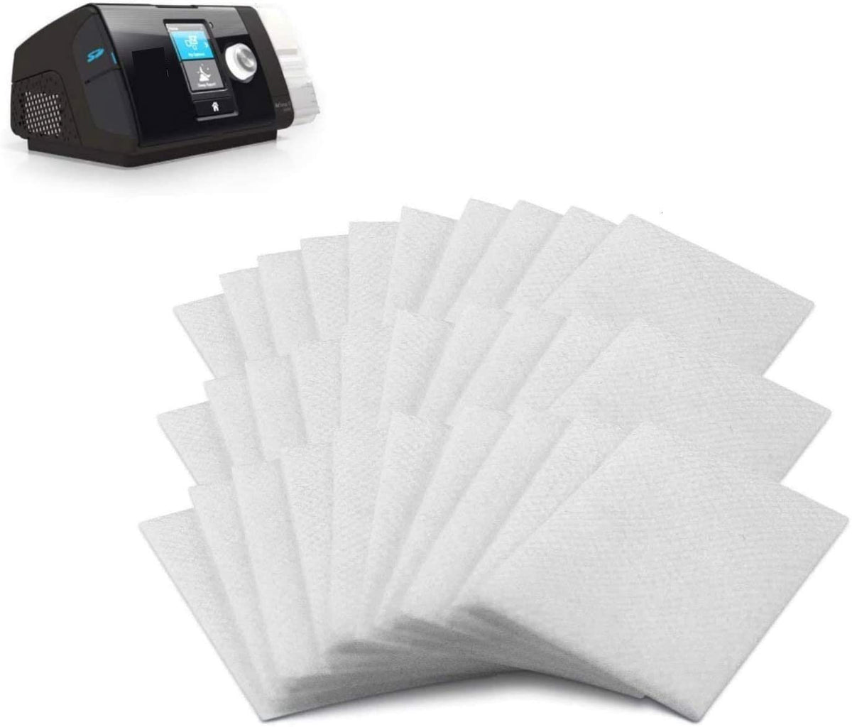 EnduriMed CPAP filtros con ajuste perfecto para Resmed y filtración fiable.