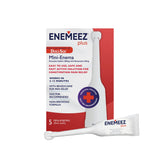 Enemeez Docusol Plus mini-enema de 5 ml para alivio rápido.