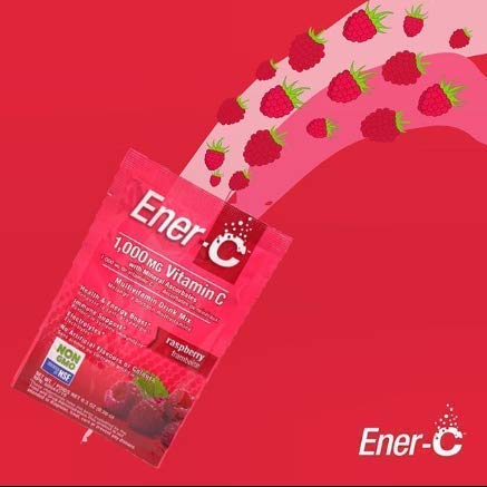 Ener-Life Frambuesa: etiqueta clara con información nutricional para planificar hábitos.